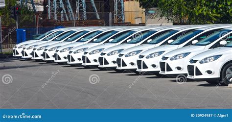 Row Of Cars Royalty Free Stock Photography - Image: 30924987