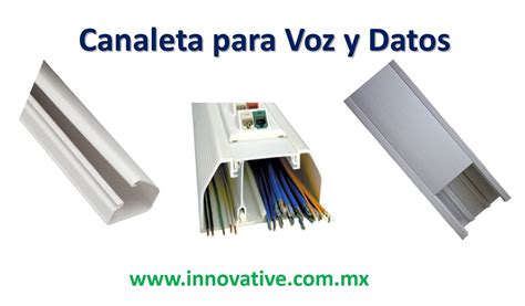 Canaleta Para Voz Y Datos