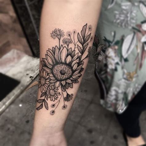 Tatuagens Femininas Tatto Girassol Ombro Best Succulent Ideas