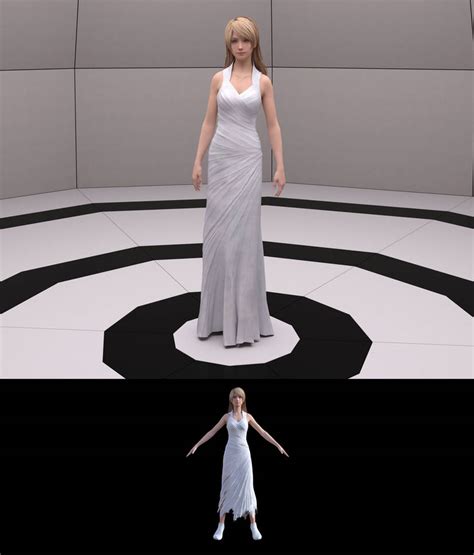 Lunafreya Summoner Outfit For Daz By Shinteo On Deviantart