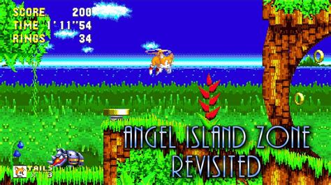 Angel Island Zone Revisited Sonic 3 A I R Youtube