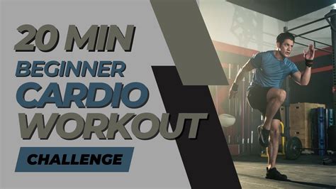 20 Minute Beginner Cardio Workout Youtube