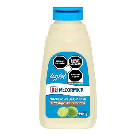 Mayonesa McCormick light con jugo de limón 350 g Walmart