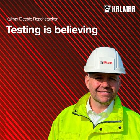 Kalmar On Twitter Testing Is Believing And Nothing Beats The First