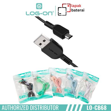 Jual Log On CB68 Capi Micro Kabel Data 2 1A Fast Charging Quick