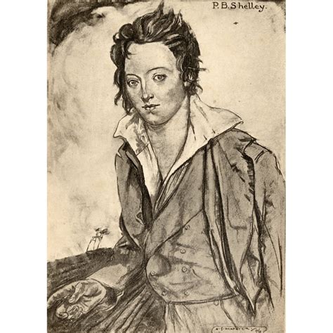 Percy Bysshe Shelley 1792 1822 English Romantic Poet From An