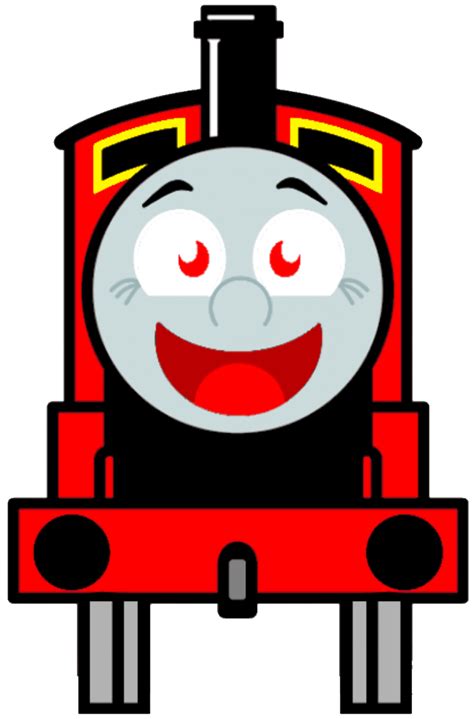 James The Red Engine By Cheeseboss13 On Deviantart