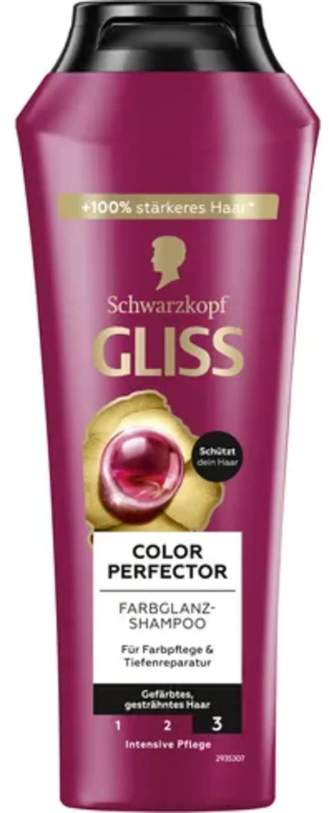 Schwarzkopf GLISS KUR Color Perfector Shampoo 250 Ml Oh Feliz