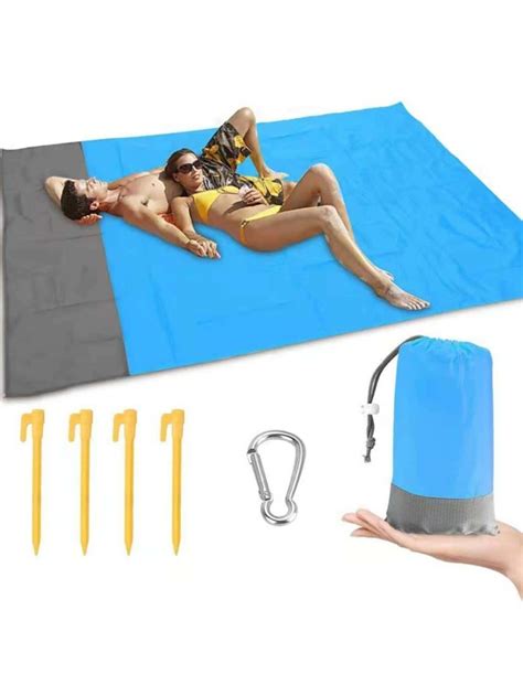 Beach Blanket X Cm Waterproof Beach Mat Lightweight Picnic