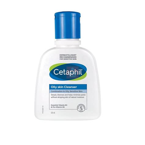 Cetaphil Oily Skin Cleanser For Combination To Oily Sensitive Skin 125ml