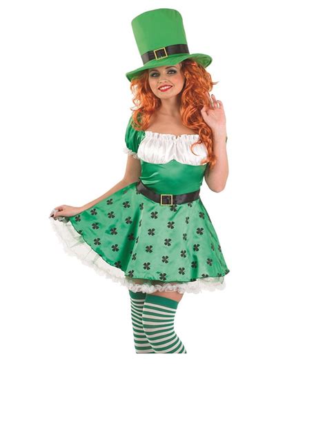 Ladies Sexy Leprechaun Costume Leprechaun Costume St Patricks Day