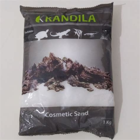 Jual Pasir Silika Silica Kandila Putih Halus Aquascape 1kg Shopee