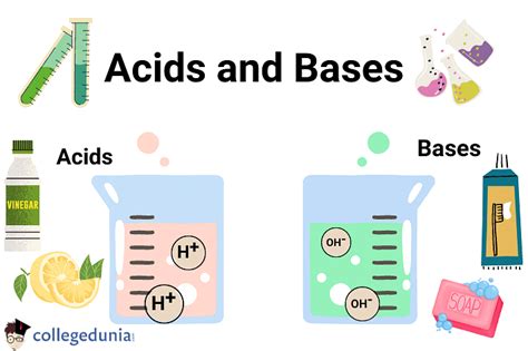 Acids And Bases Definition Examples Properties And Uses