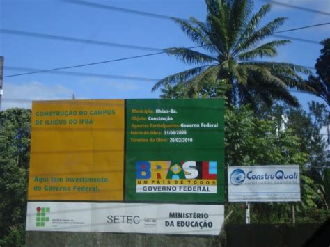 Ilhéus IFBA Instituto Federal de Educação Ciência e Tecnologia da