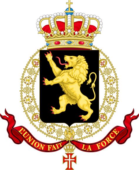 Coat of arms of Baudouin, King of the Belgians (reigned 1951-1993