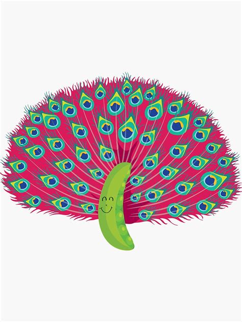 Peacock Sticker For Sale By Thisblackscreen Redbubble