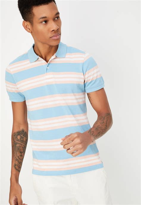 Buy Men Striped Polo T Shirt Online At Just Rs