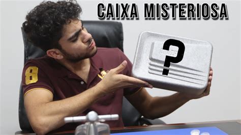 COMPREI UMA CAIXA MISTERIOSA YouTube