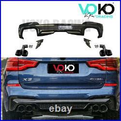 Bodykit Diffuser Lip With Exhaust Tips For The Bmw X G In