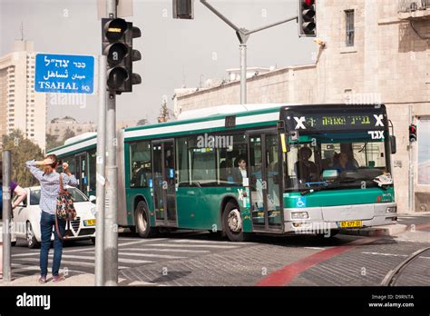 Egged bus israel Banque de photographies et dimages à haute résolution