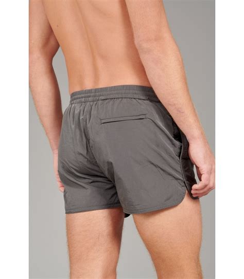 Short de bain nylon gris acier homme Maillot de qualité Europann