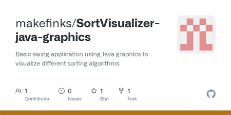 Github Makefinks Sortvisualizer Java Graphics Basic Swing