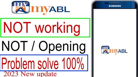 Fix My Abl App Not Opening Problem Solution Fix My Abl App Open Nahin