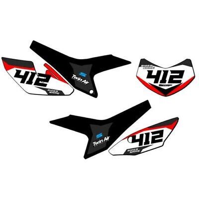 Crf L Sg Custom Mx Number Plates Senge Graphics Kit Compatible