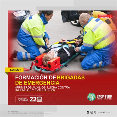 CACP Perú Curso Formación De Brigadas De Emergencia Primeros