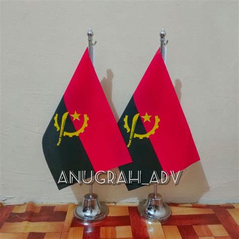 Jual Tiang Stainless Bendera Meja Angola Shopee Indonesia