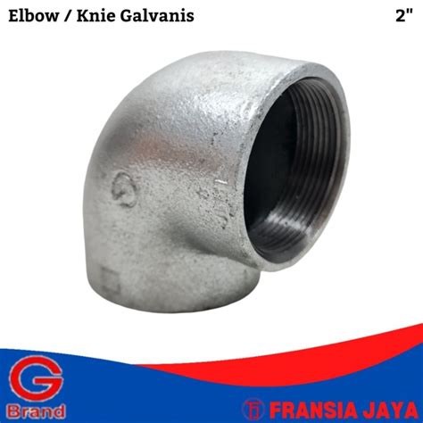 Jual Sambungan Pipa Besi Knie Elbow Galvanis Inch Galunggung G