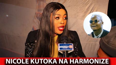 MREMBO NICOLE ATOA UFAFANUZI KUTOKA KIMAPENZI NA HARMONIZE YouTube