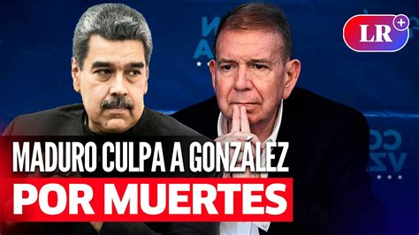 Nicol S Maduro Reta A Edmundo Gonz Lez Salga De Su Cueva Cobarde