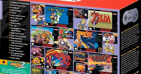 Blast Processing!: Super Nintendo Classic Games List - What Games Are ...