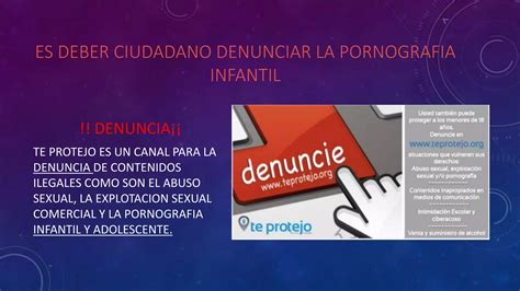 Como Prevenir La Pornografia Infantil Ppt