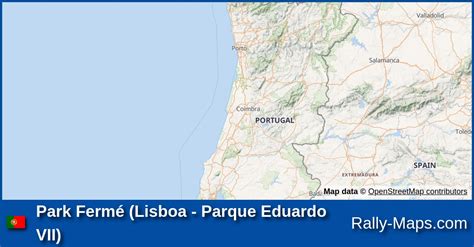 Park Ferm Lisboa Parque Eduardo Vii Stage Map Rally