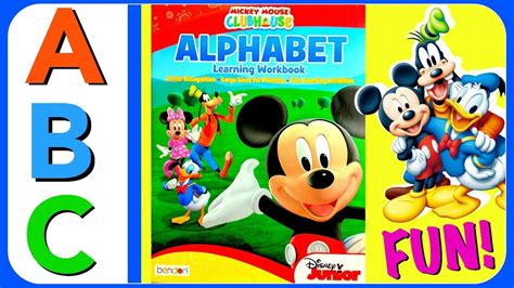 Learn Abc Alphabet With Mickey Mouse Clubhouse Disney Jr Abc Alphabet ...