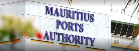 Mauritius Ports Authority Port Louis Harbour The Future Hub