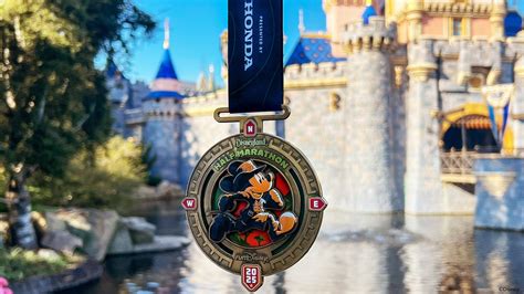 RunDisney Reveals 2025 Disneyland Half Marathon Weekend Medals