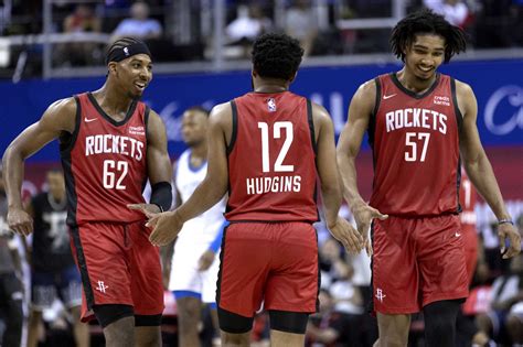 Houston Rockets Next Wave Steps Up In Summer League Rout Of Thunder