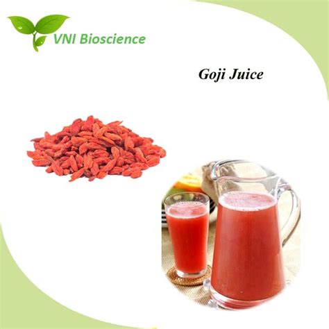 Kosher Halal Certified 100 Natural Xinjiang Goji Berry Fruit Juice Powder Goji Berry Fruit