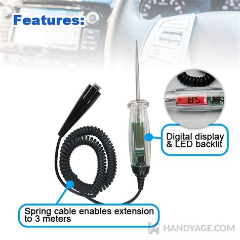 Circuit Tester with LCD Display::Handy-Age Industrial Co., Ltd.