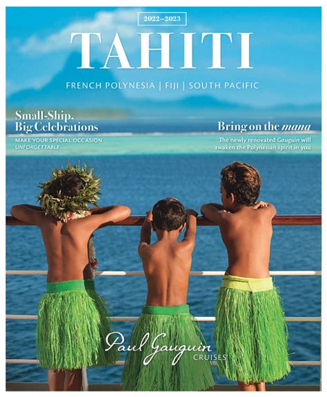 Tahiti Cruises Aboard The Paul Gauguin South Pacific Cruises Paul