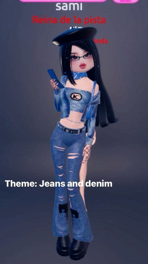 Dti Outfit Jeans And Denim Theme