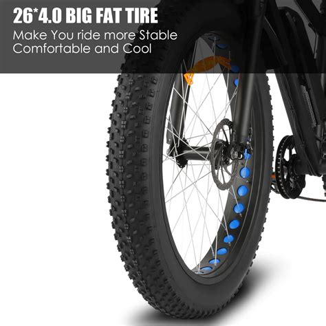 Ancheer Releases The W Speedrid Mph Wh Fat Tire Electric Bike