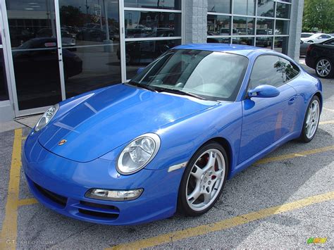 2006 Blue Metallic Paint To Sample Porsche 911 Carrera S Coupe 22945