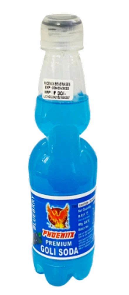 Phoeniix Blueberry Goli Soda Packaging Size 300 Ml Packaging Type