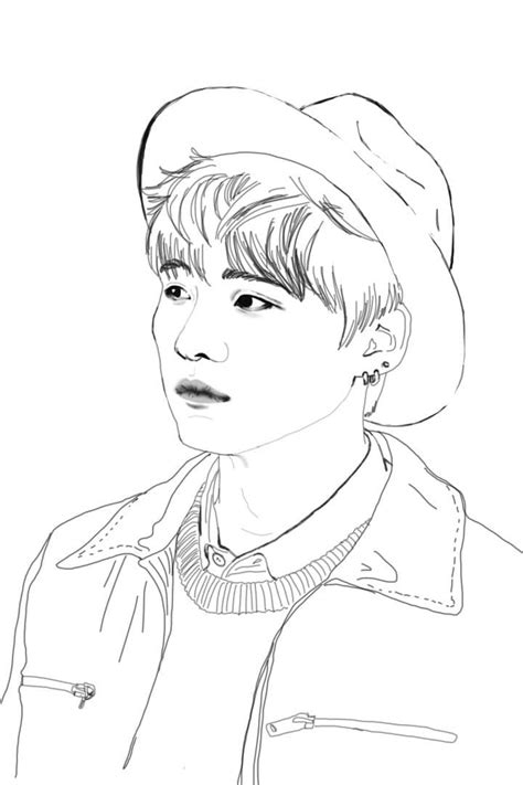 Dibujos De Bts Para Colorear Para Colorear Pintar E Imprimir