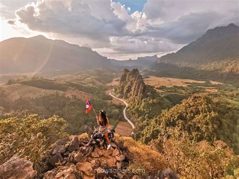 Nam Xay Viewpoint Trek Key Highlight Of Vang Vieng Roowanders