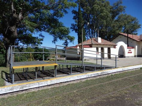 Foto estación histórica del FC Belgrano Casa Grande Córdoba Argentina